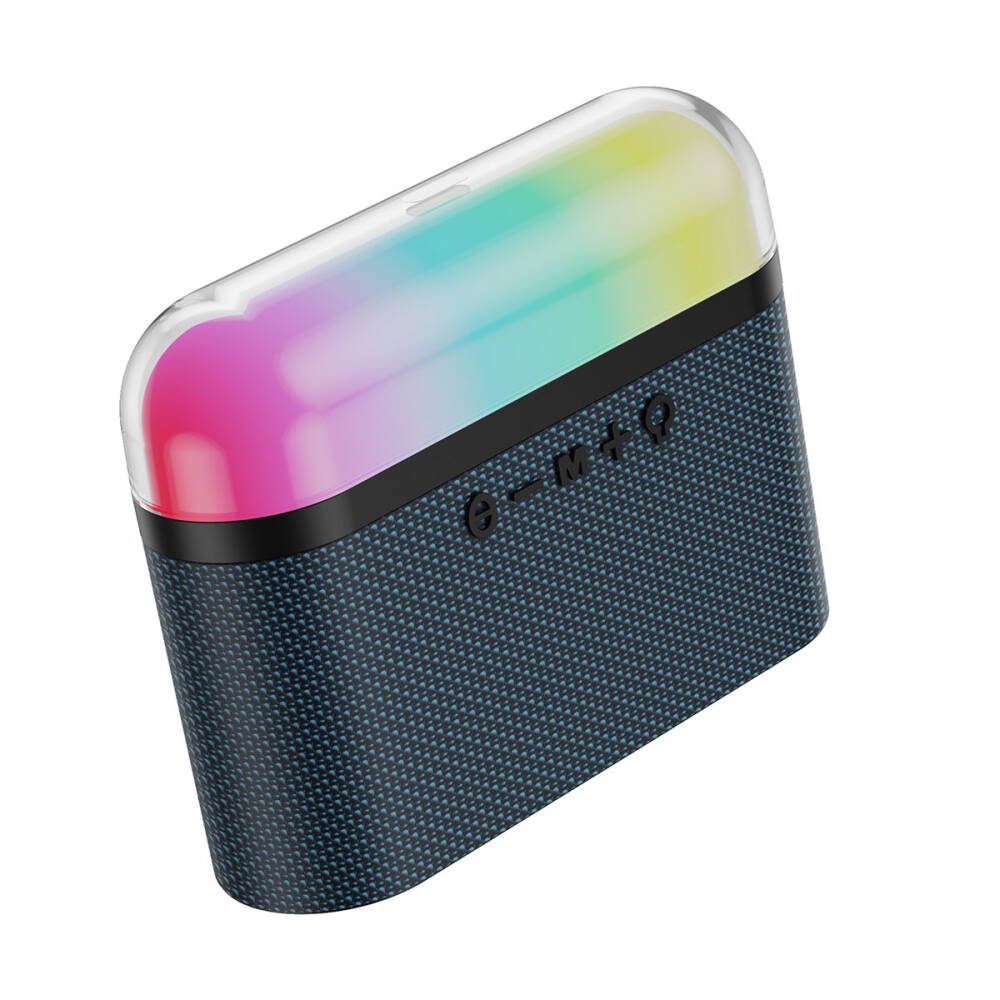 Wiwu P60 RGB Led Işıklı Thunder Wireless Bluetooth Speaker Hoparlör - 7